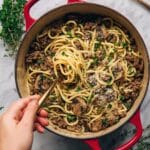 One Pan Beef Stroganoff Recipe