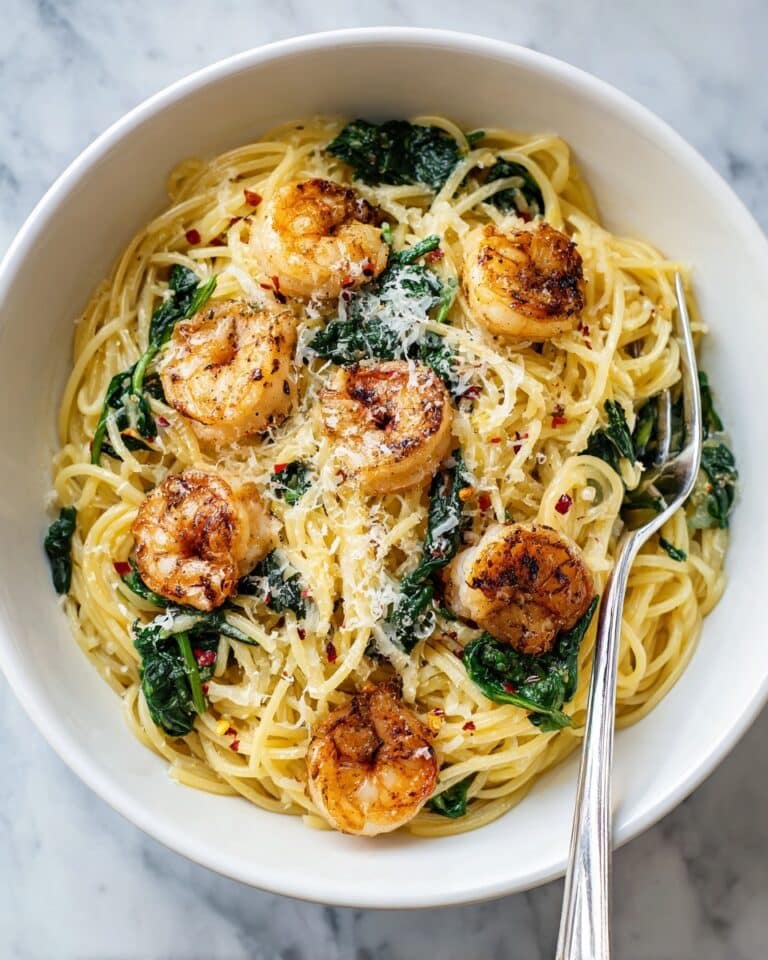 Garlic Butter Shrimp Pasta Recipe