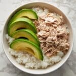 Avocado and Tuna Rice Bowls Recipe