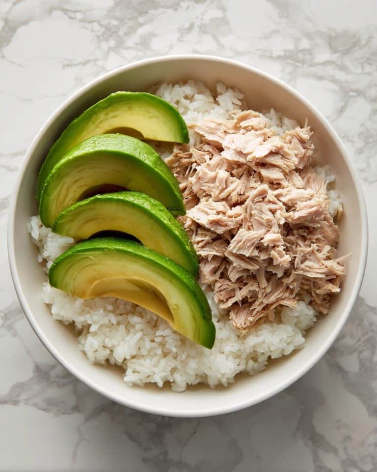 Avocado and Tuna Rice Bowls Recipe