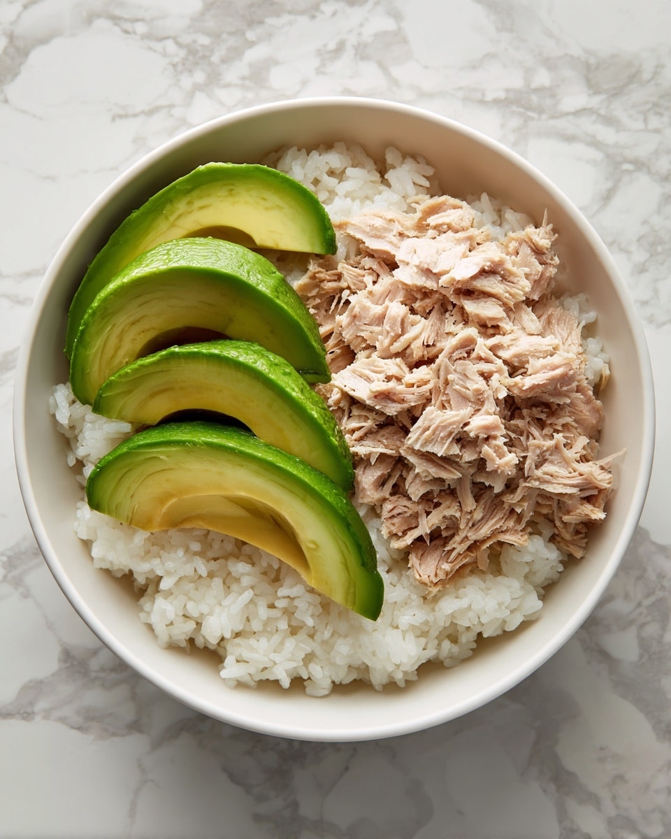 Avocado and Tuna Rice Bowls Recipe