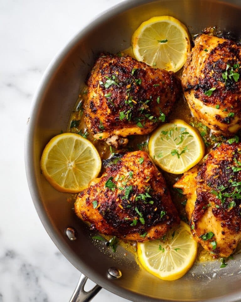 Lemon Garlic Chicken Cutlets Recipe
