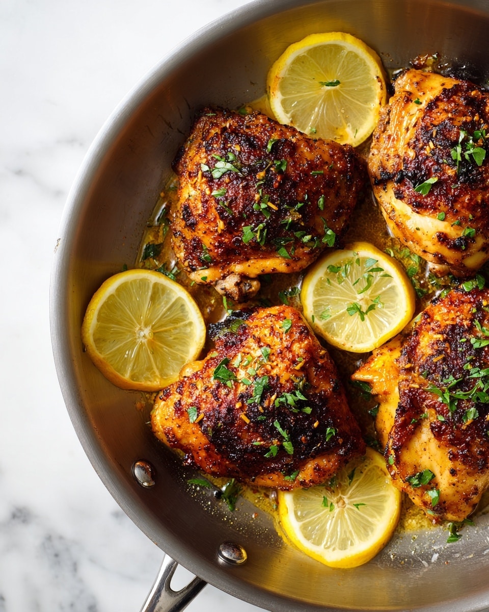 Lemon Garlic Chicken Cutlets Recipe