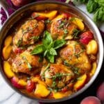 Peach Balsamic Grilled Chicken Recipe