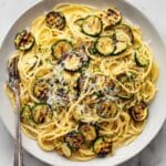 Grilled Zucchini Carbonara Recipe