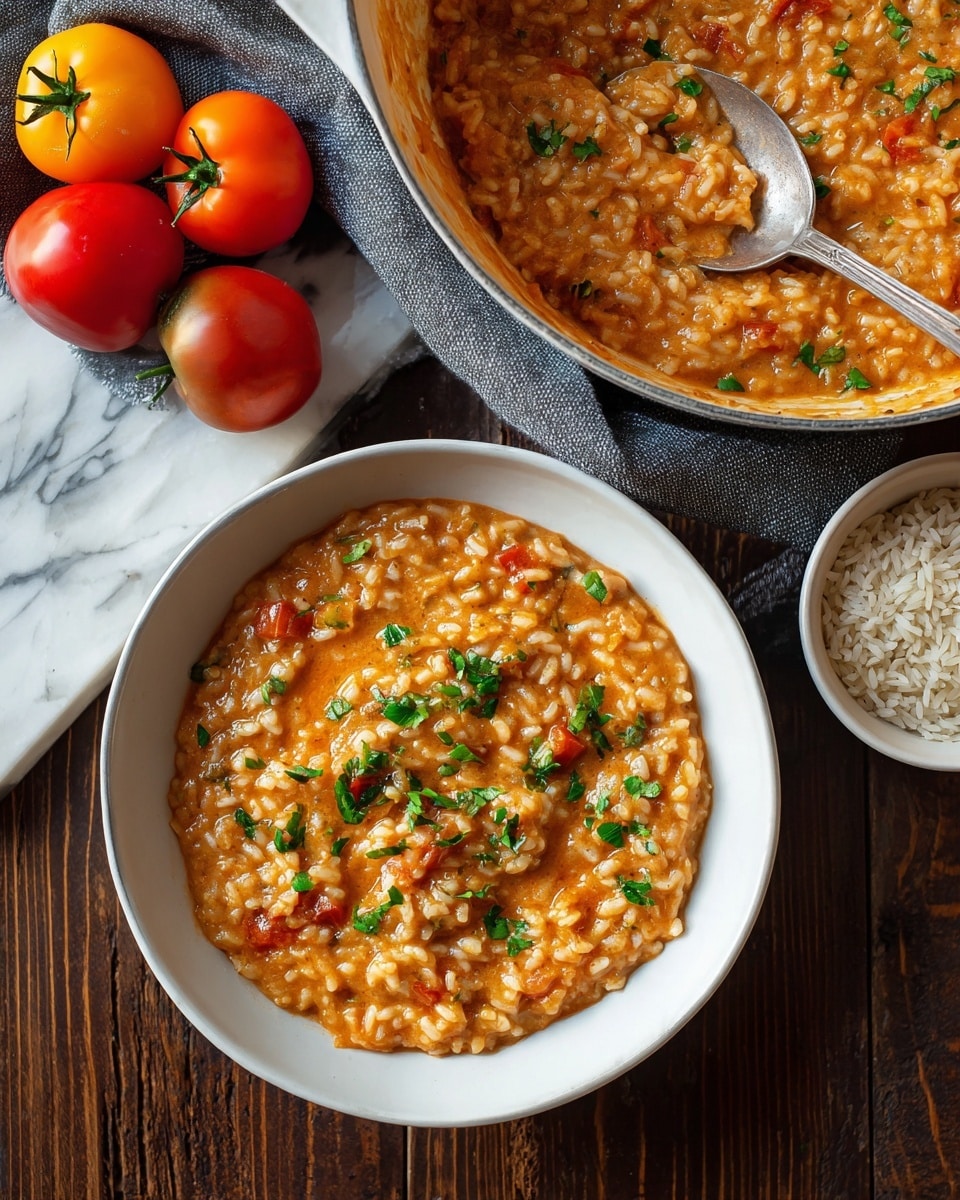 Summer Tomato Risotto with Fennel Recipe