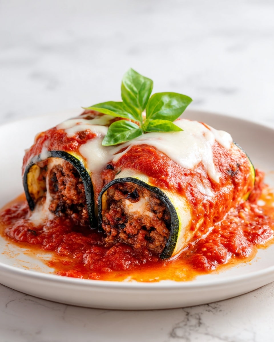 Zucchini Lasagna Roll-Ups Recipe
