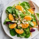 Mandarin Salad with Citrus Vinaigrette and Toasted Almonds Recipe
