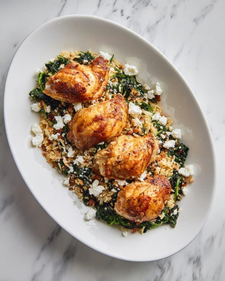 Instant Pot Greek Chicken with Orzo Recipe