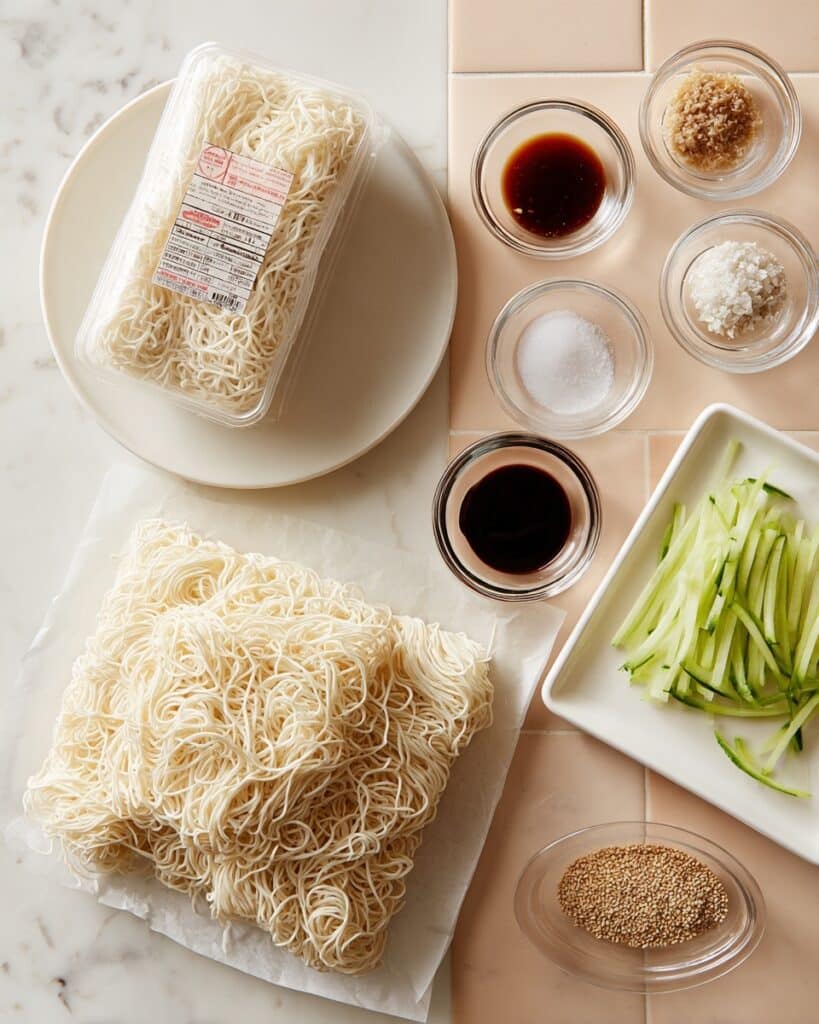 Cold Sesame Noodles Recipe