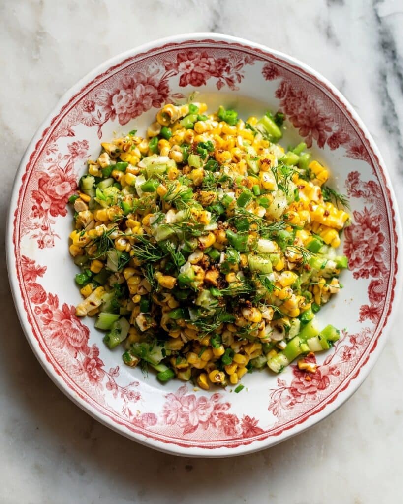 Sriracha Corn with Lime and Cilantro Recipe