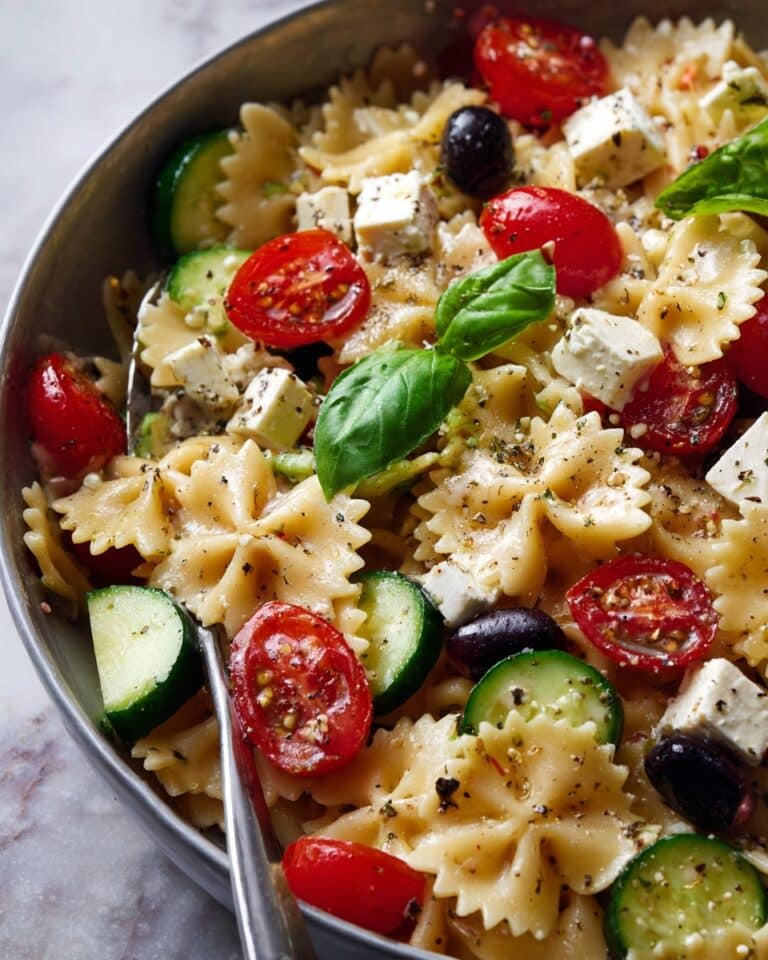 Quick & Easy Mediterranean Pasta Salad Recipe