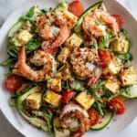 Sticky Barbecued Prawn Salad Recipe