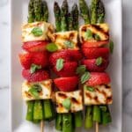 Halloumi & Strawberry Skewers Recipe