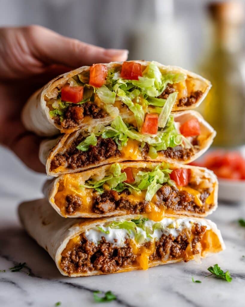Homemade Crunchwraps Recipe