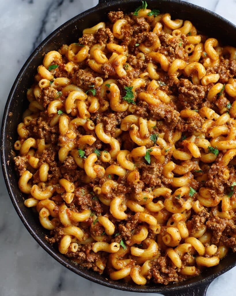 Cheeseburger Macaroni Recipe