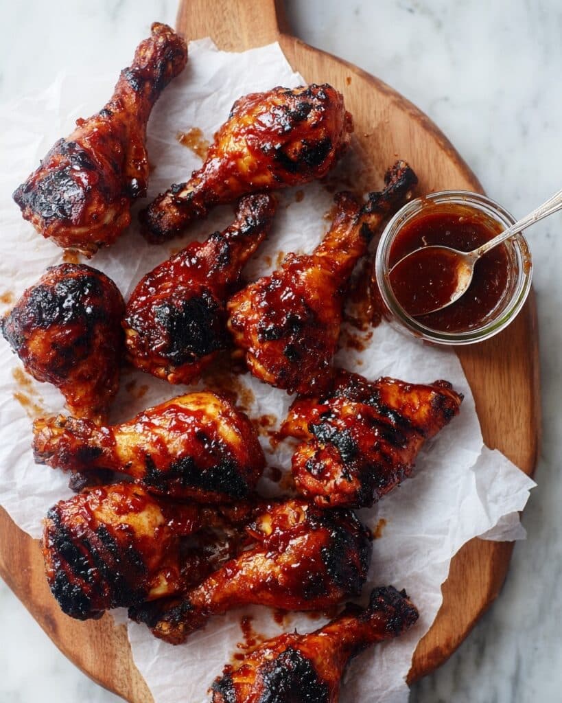 Grilled BBQ Drumsticks Recipe