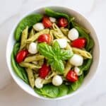 Healthy Chicken Pesto Pasta Salad Recipe