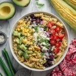 Smoked Corn Avocado Pasta Salad Recipe