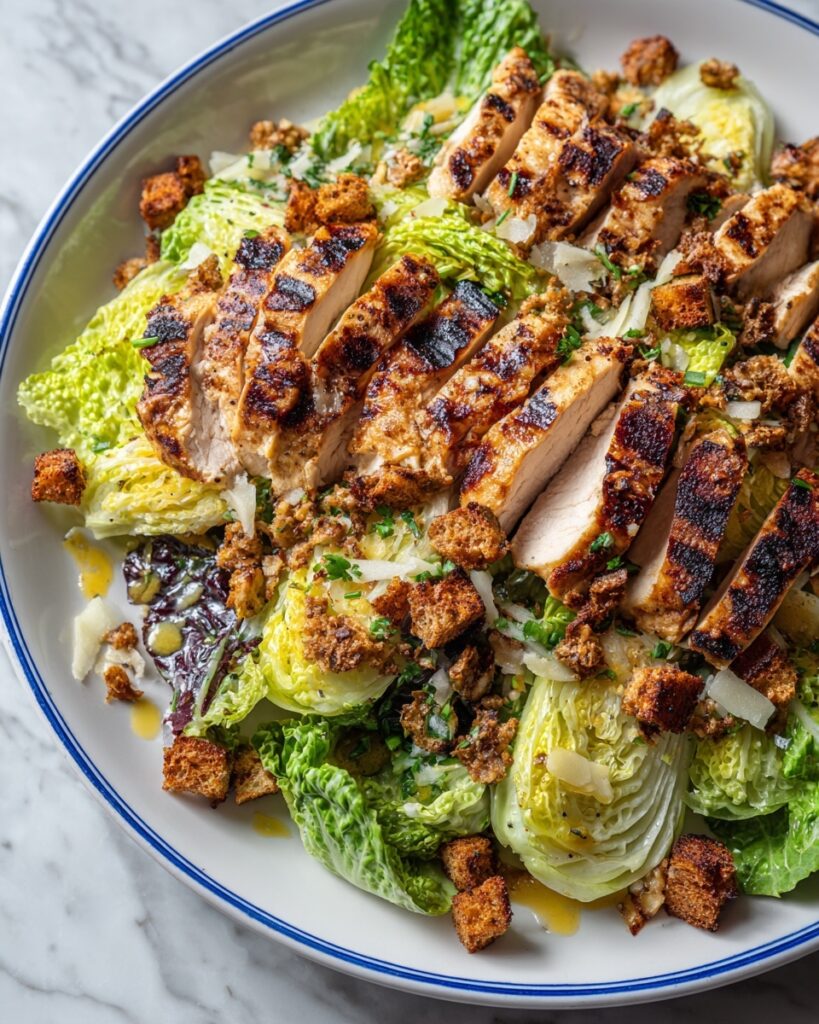 Grilled Chicken Caesar Salad Recipe