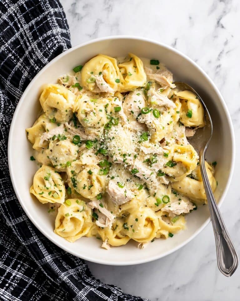 Tortellini Pasta Salad with Chicken Recipe