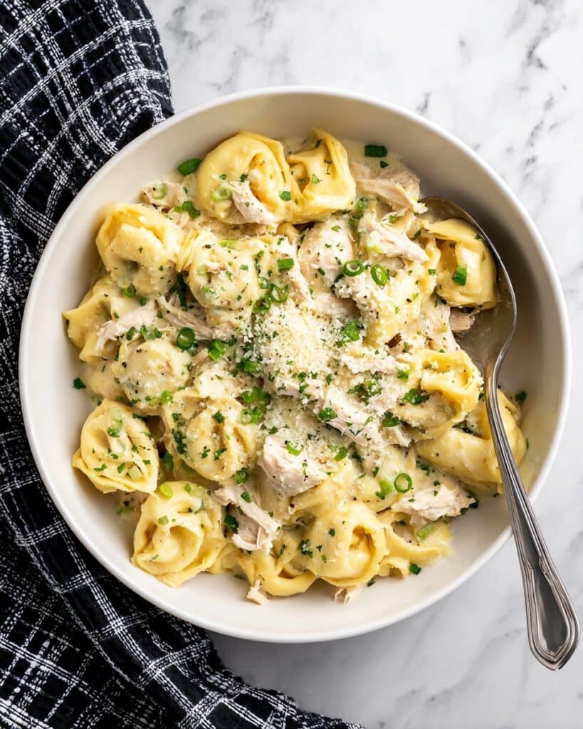 Tortellini Pasta Salad with Chicken Recipe