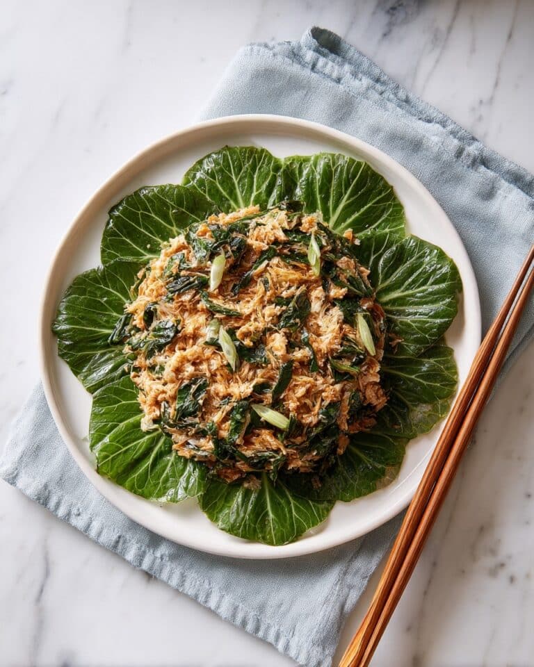 Shredded Chicken Lettuce Wraps Recipe