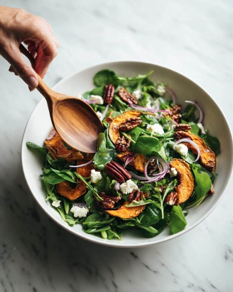 Fuji Apple Salad with Cranberries, Pecans, and Feta Recipe