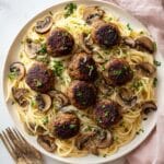 Chicken Meatballs with Marsala Sauce Recipe