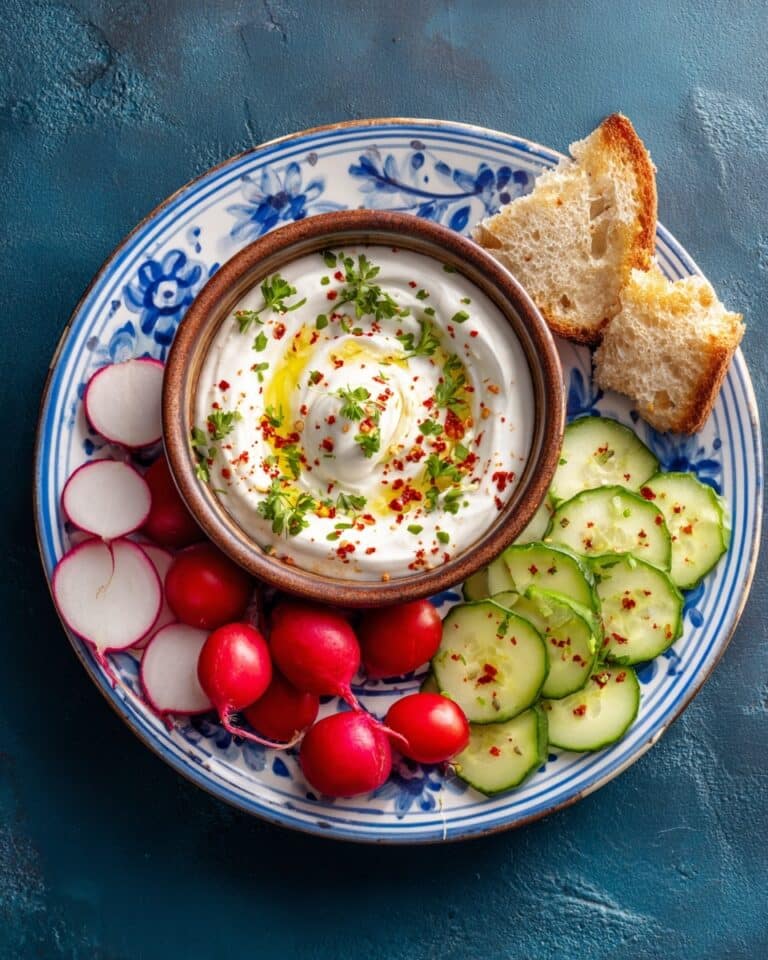 Creamy Whipped Feta Dip with Lemon and Herbs Recipe