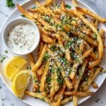 Greek Fries with Feta, Herbs, and Lemon Recipe
