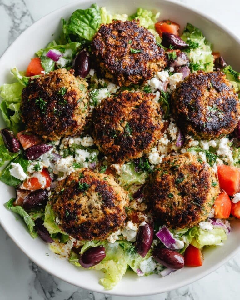 Mediterranean Chicken Patties Recipe