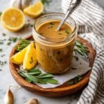 Greek Salad Dressing with Lemon, Oregano, and Olive Oil Recipe