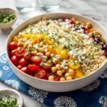 Mediterranean Orzo Pasta Salad Recipe