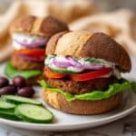 Spinach and Feta Turkey Burgers Recipe