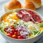 Grinder Salad: A Fresh and Protein-Packed Twist on the Classic Italian Sandwich Recipe