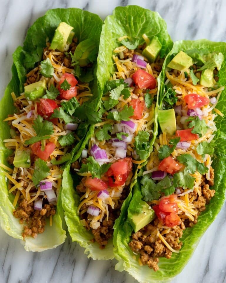 Turkey Taco Lettuce Wraps Recipe