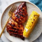 How to Grill Juicy, Crispy Chicken Thighs on a Gas Grill Recipe