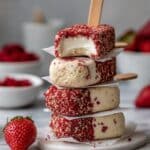 Strawberry Shortcake Ice Cream Bars Recipe