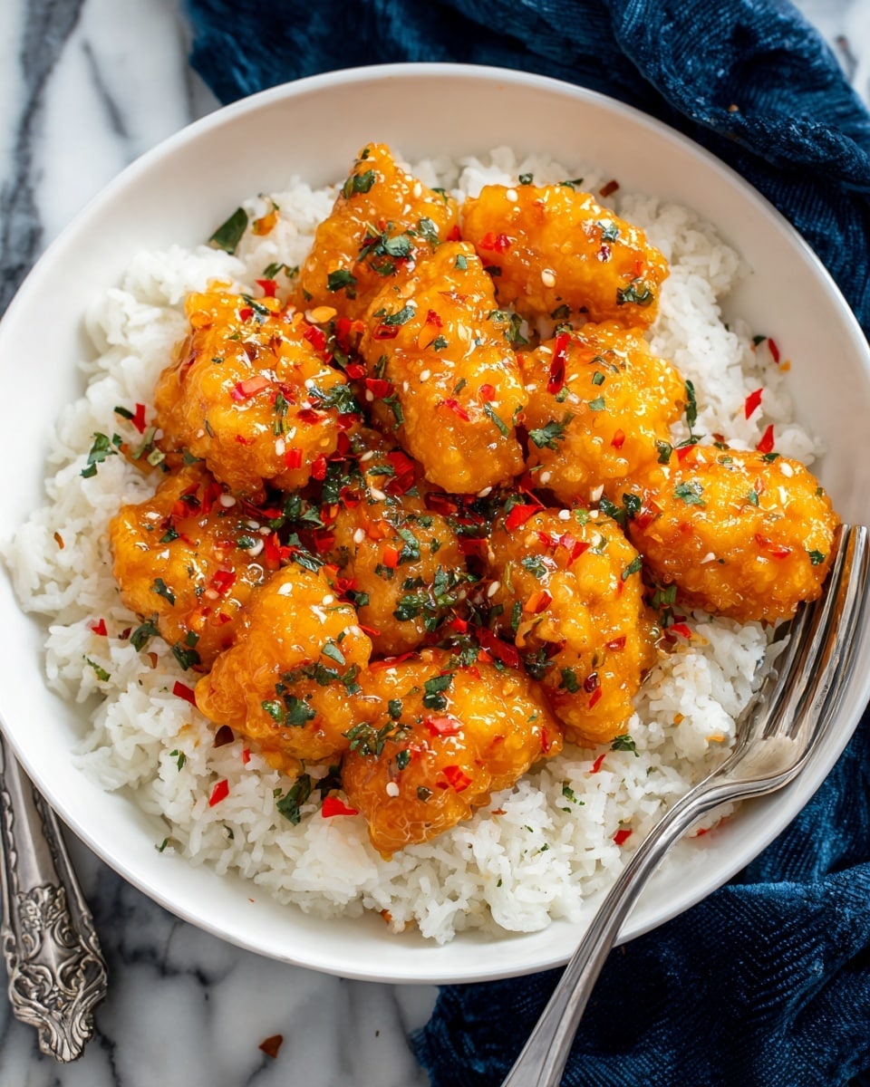 Easy Honey Garlic Chicken Rice Bowls Recipe