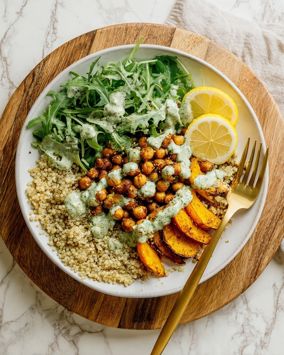 Green Goddess Chickpea Power Bowl Recipe