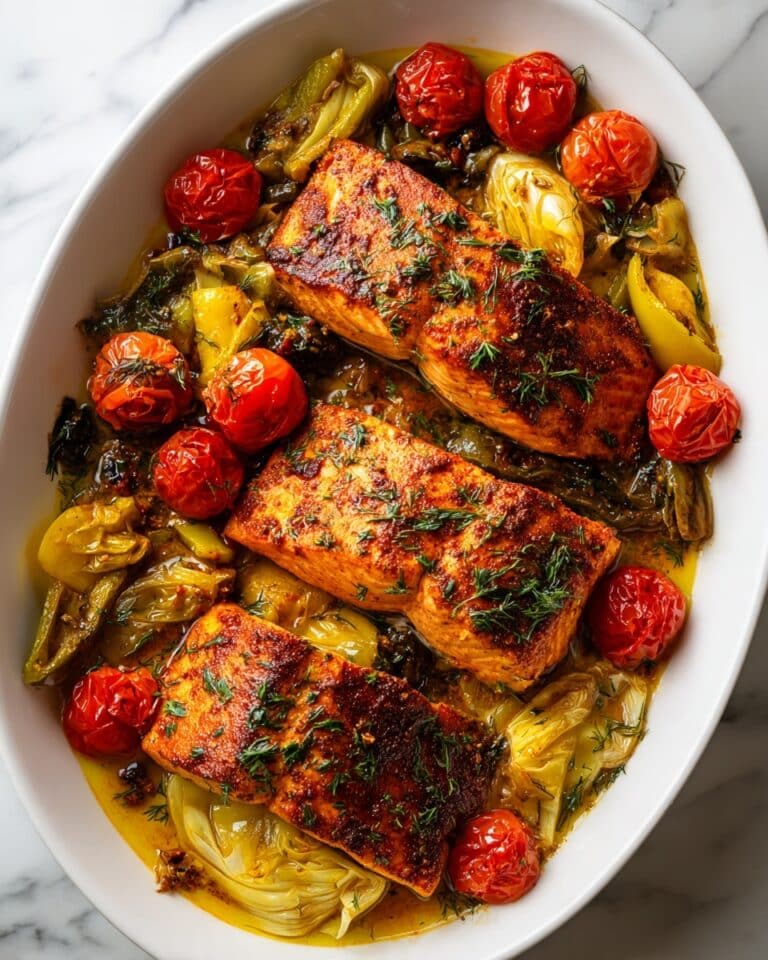 Honey Harissa Baked Feta Recipe