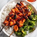 Healthy BBQ Chicken Skewers Recipe