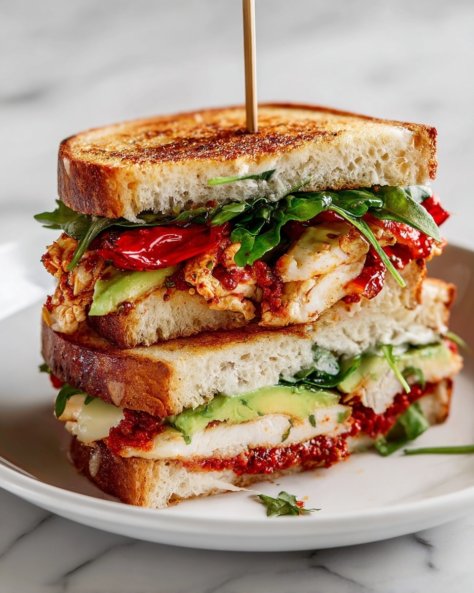 Avocado Turkey Pesto Paninis Recipe