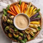 Wooden Roasted Veggie Platter Recipe