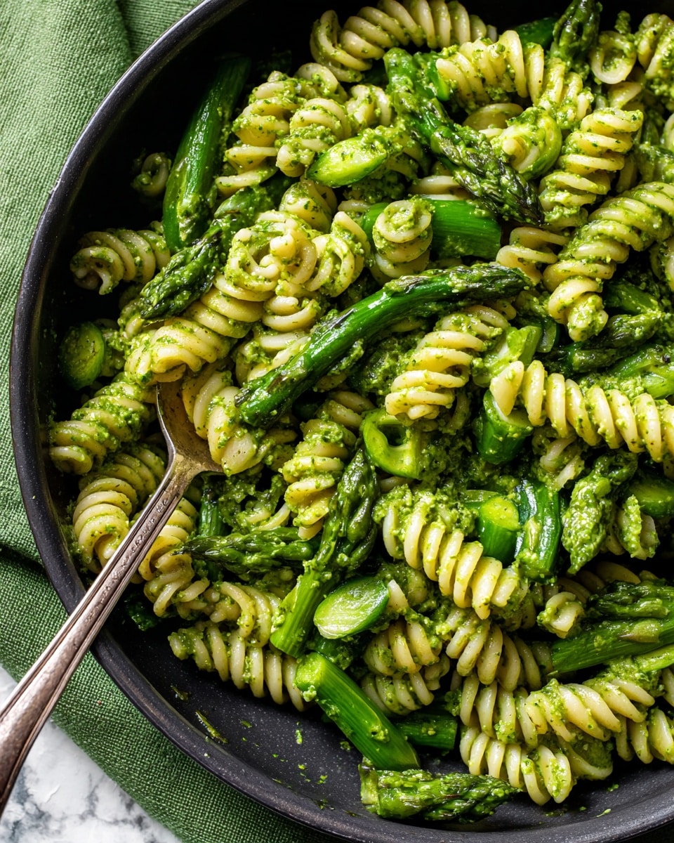 Asparagus Pesto Pasta Recipe