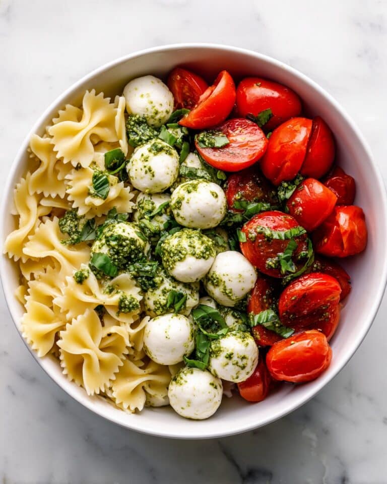 Fresh Caprese Pasta Salad Recipe