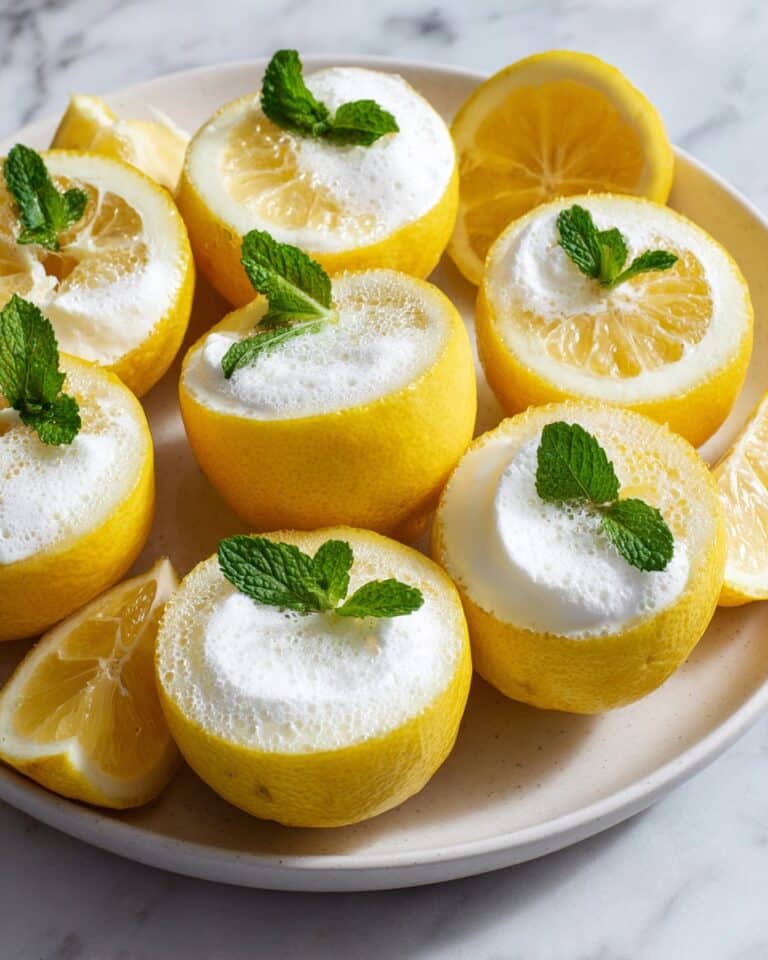 Lemon Mousse Cups Recipe