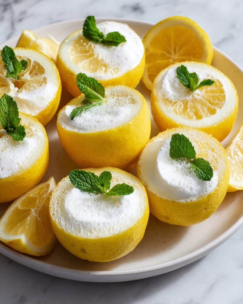 Lemon Mousse Cups Recipe