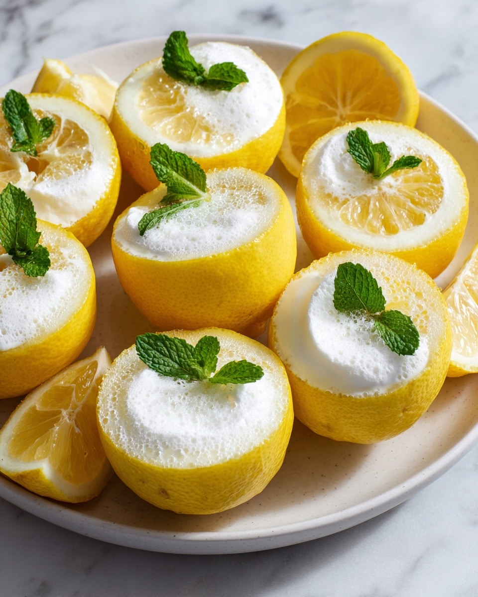 Lemon Mousse Cups Recipe